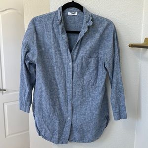 MIKOH 100% Linen Blouse